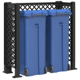 Dustbin Trellis Anthracite 123 x 47 x 114 cm PP 42041758