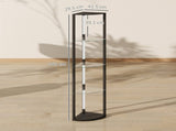 LED Floor Lamp with Shelves, Dimmable Standing Lamp with Foot Switch for Living Room, Bedroom, Black T3398P425151