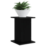 Plant Stand 2 pcs Black 30.5 x 30 x 43 cm Engineered Wood 899801
