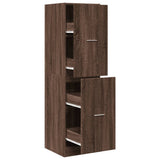 Apothecary Cabinet Brown Oak 40x41x144,5 cm Engineered Wood 3309642