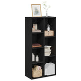 Bookcase Black Oak 50 x 25 x 102 cm 868059
