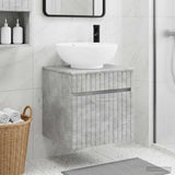 Wall-mounted Sink Vanity Concrete Grey 49 x 44.5 x 66.5 cm 890605