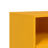 TV Cabinet Mustard Yellow 68x39x60.5 cm Steel 846551