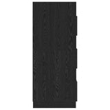 Laundry Cabinet Black Oak 50 x 68 x 162 cm Engineered wood 3422793