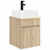 Wall-mounted Sink Vanity Sonoma Oak 39 x 41 x 62.5 cm 890574