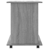 Rolling Cabinet Grey Sonoma 60x45x60 cm Engineered Wood 826355