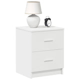 Bedside Cabinets 2 pcs with 2 Drawers White 40x36x50 cm 858786