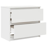 TV Cabinet White 60x35x54 cm Engineered Wood 861778