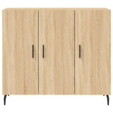 Sideboard Sonoma Oak 90x34x80 cm Engineered Wood 828127