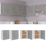 Hanging Cabinet Lyons 2 pcs Concrete Grey 50x31x60 cm Engineered Wood 805082