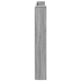 Storage Headboard with LED Grey Sonoma Engineered Wood 3418674