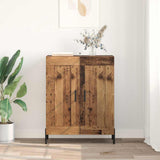 Sideboard Old Wood 69.5 x 34 x 90 cm Engineered Wood and Iron 881603