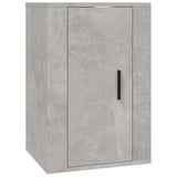3 Piece TV Cabinet Set Concrete Grey Engineered Wood 3188514