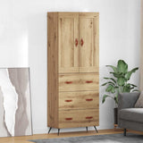 Highboard Artisan Oak 69.5 x 34 x 180 cm Engineered Wood 3416027
