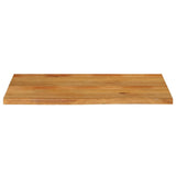Table Top Live Edge 120x60x2.5 cm Solid Wood Mango 370552