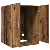 Washing Machine Cabinet Old Wood 70.5x71.5x91.5 cm 856640