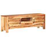 TV Cabinet 116x30x40 cm Solid Acacia Wood 320473