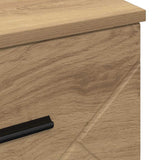 Bedside Cabinet Artisan oak 38 x 38 x 66 cm Engineered wood 883383