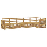 Outdoor Sofa Set 6 pcs White 310 x 132.5 x 73 cm 3391919
