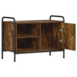 TV Cabinet 67.5 x 33 x 50 cm Smoked Oak Engineered Wood 8013700