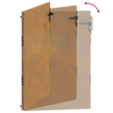 Garden Gate 100x150 cm Corten Steel 153265