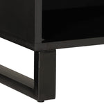ZNTS TV Cabinet 60x33x43.5 cm Solid Wood Mango 352884