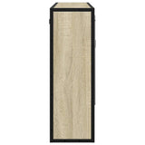 ZNTS Bathroom Mirror Cabinet Sonoma Oak 65x20x60 cm Engineered Wood 849260