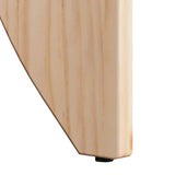 Coffee Table 2 pcs Natural 873544