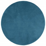 Rug OVIEDO Short Pile Turquoise 120 cm 375611