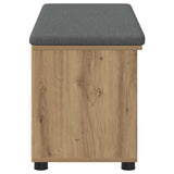 Hall Bench Artisan Oak 100 x 38 x 46 cm 891519
