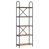 Bookshelf Old Wood 60 x 30 x 183 cm Engineered wood 879909