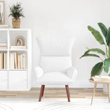 Armchair White 69 x 74 x 93 cm Artificial Leather 42001864