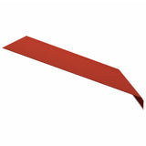 Awning Top Sunshade Canvas Orange and Brown 4x3 m 145724