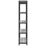 Bookshelf Grey sonoma 80 x 30 x 155 cm Engineered Wood 868416