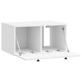 Wall-Mounted TV Cabinet 59.5 x 41 x 30 cm High Gloss White 899189