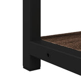 Bathroom Mirror Cabinet Brown Oak 60x16x60 cm Engineered Wood 842425