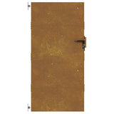 Garden Gate 85x200 cm Corten Steel 153261