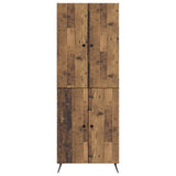 Cabinet Set 2 pcs Old Wood Engineered Wood 3416869