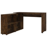 Corner Desk Smoked Oak Engineered Wood 342662