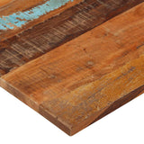 Rectangular Table Top 60x100 cm 25-27 mm Solid Reclaimed Wood 286056