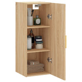Wall Mounted Cabinet Sonoma Oak 34.5x34x90 cm 828847