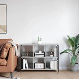 Bookshelf Grey Sonoma 102 x 32 x 72.5 cm Engineered Wood 884015