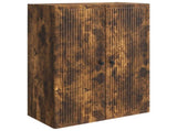 Wall-Mounted Cabinet Smoked Oak 66 x 34.5 x 90 cm 897890