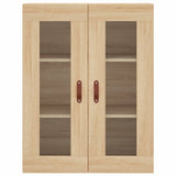 Wall Mounted Cabinets 2 pcs Sonoma Oak Engineered Wood 3197916