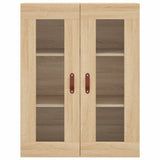 Wall Mounted Cabinet Sonoma Oak 69.5x34x90 cm 828455
