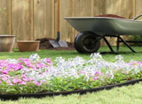 Lawn Edgings Black 5000 x 4 x 5 cm Plastic 42029838