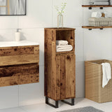 Bathroom Cabinet Old Wood 30x30x100 cm Engineered Wood 857211