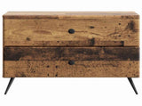 Bedside Cabinet Old Wood 62 x 34.5 x 47.5 cm Engineered Wood 895473
