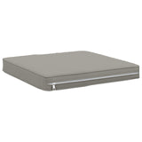 4-Piece Seat Cushions VUGHT 4 pcs 100% Polyester Grey 946286