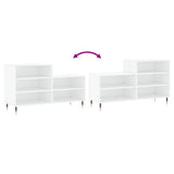 Shoe Cabinet White 102x36x60 cm Engineered Wood 831380